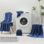 Ycosy 4 Pack Extra Large Microfiber Bath Towels Set, 35x70 inches, Less Lint - Image 8
