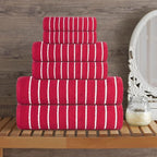 CASA COPENHAGEN Ecstatic 6Pcs 100% Egyptian Cotton Large Designer Towels Gift - Image 3