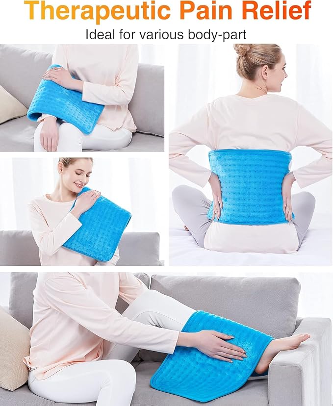 WOOMER Extra Large Heating Pad, Heat Pad - Image 5