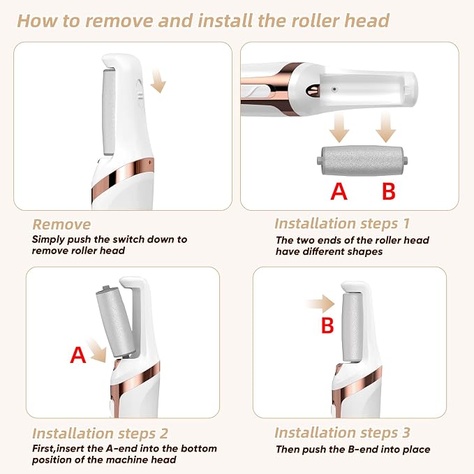 Electric Foot Callus Remover, Electronic Foot File, Portable Electric Callus - Image 6