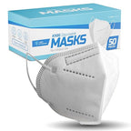 50 Pack White KN95 Face Masks for Adults and Kids by LykaMedicalDistribution