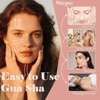 Jade roller and gua sha, facial roller, women's skincare tool, self-care gift - Image 5