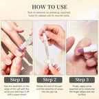 Ceramic Cuticle Pusher & Oil Pen + Cuticle Remover Gel – Gentle Nail Care Kit - Image 8
