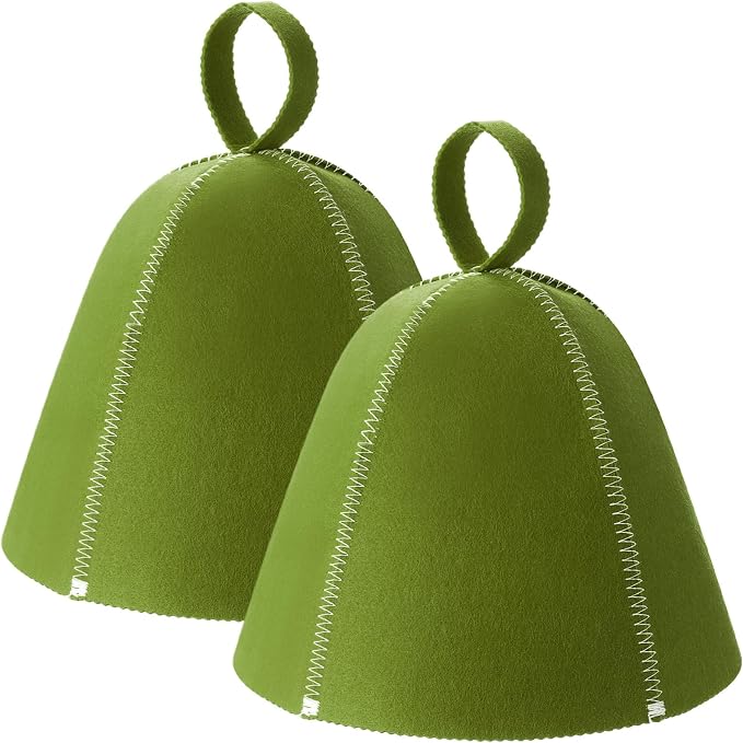 JaGely Sauna Hat for Men Women Sauna Hat Vaporarium Cap Russian Banya Cap for by JaGely