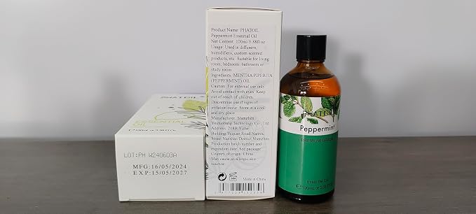 PHATOIL Peppermint Essential Oil, Huge 3.38 Fl Oz Pure and Natural, Premium - Image 8