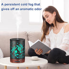 Essential Oil Diffuser- Aromatherapy Diffuser with7 Colors Light and Auto-Off - Image 4