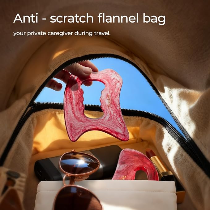 Scienlodic 2 Pcs Large Body Gua Sha Massage Tools - Image 7