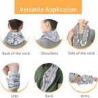 UNCN Long Wide Heating Pad for Neck and Shoulders Back 33x5.9in Microwavable - Image 7