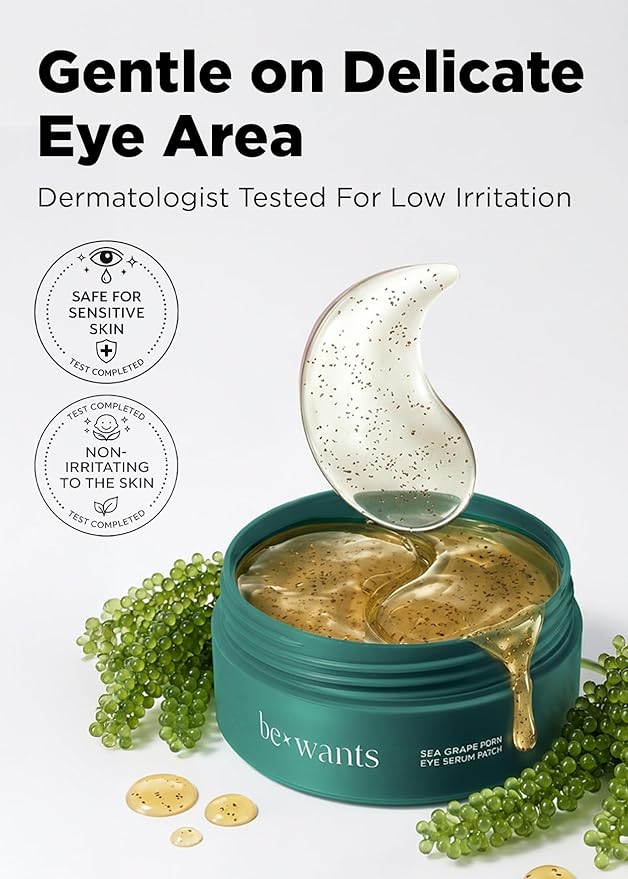 bewants Sea Grape Vegan PDRN Eye Patches - Image 5