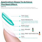 modelones Nail Dehydrator, 15 ml Acid Free Nail Prep Dehydrator - Image 8