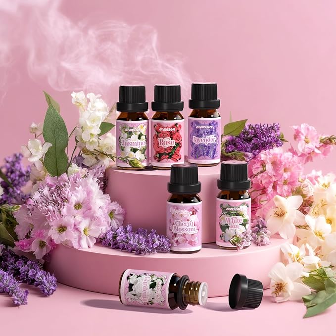 ARVIDSSON Floral Essential Oils Set, Natural Flower Essential Oil Gift - Image 5