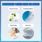Stitch Bath Bombs for Kids, Fun Bright Rainbow Colors, Raspberry Scented for - Image 7