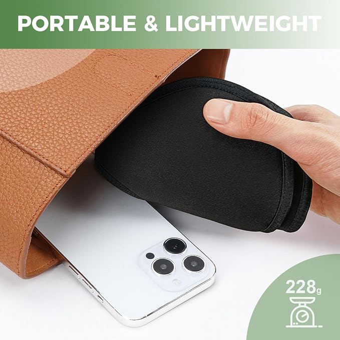 Cordless Electric Heating Pad for Neck and Shoulder, Portable Heated Neck Wrap - Image 4