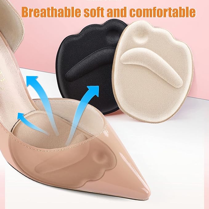 16 Pairs Shoe Filler Heel Pads for Womens Shoes - Image 5