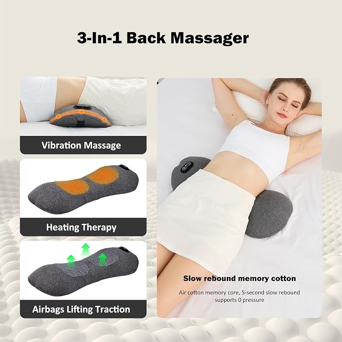 3-in-1 Rechargeable Smooth Triple Fusion Back Massager - Image 2