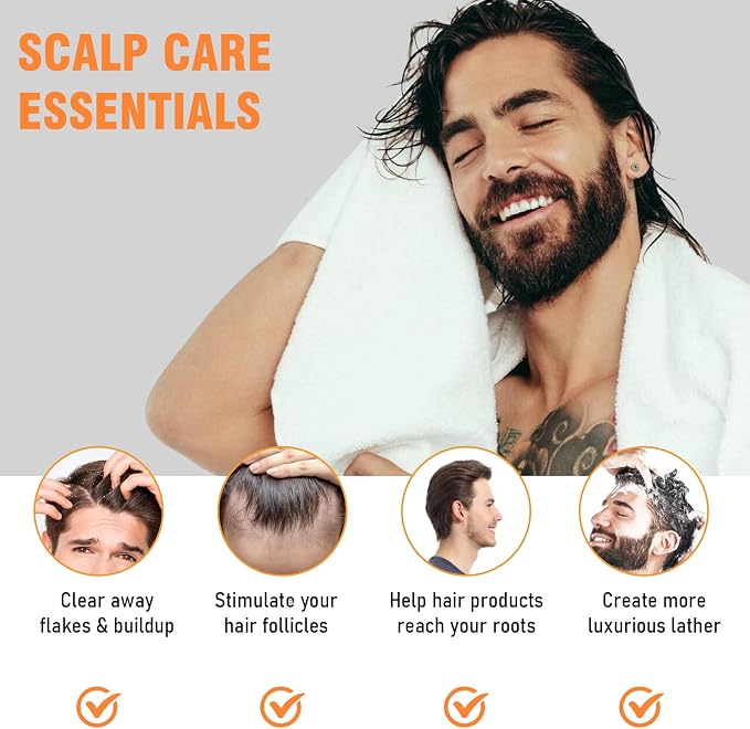 YEALIR Scalp Massager Shampoo Brush, Scalp Scrubber - Image 2