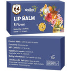 YesBes 64 Pack Lip Balm, Natural Lip Balm Bulk - Image 9
