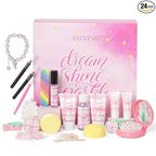 24 Day Beauty Care Advent Calendar, Makeup & Cosmetic Surprises, Birthday Gifts by ASINING