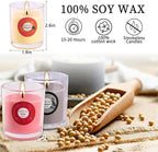 WPONSZU 40pack Scented Candles Gift, Natural Soy Wax Jar Candles, Small - Image 7