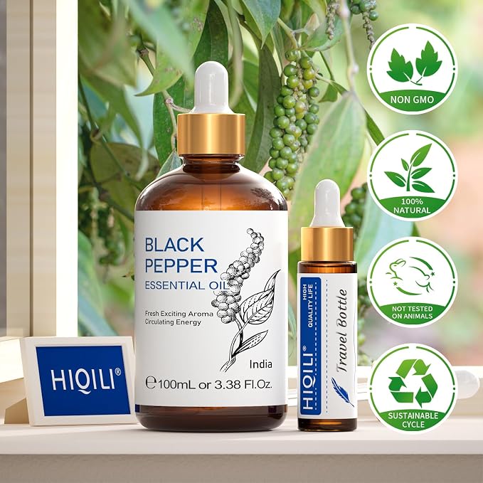 HIQILI Black Pepper Essential Oil - Image 8