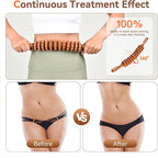 Wood Therapy Massage Tools, Wooden Massage Roller Stick, Lymphatic Drainage Tool - Image 3