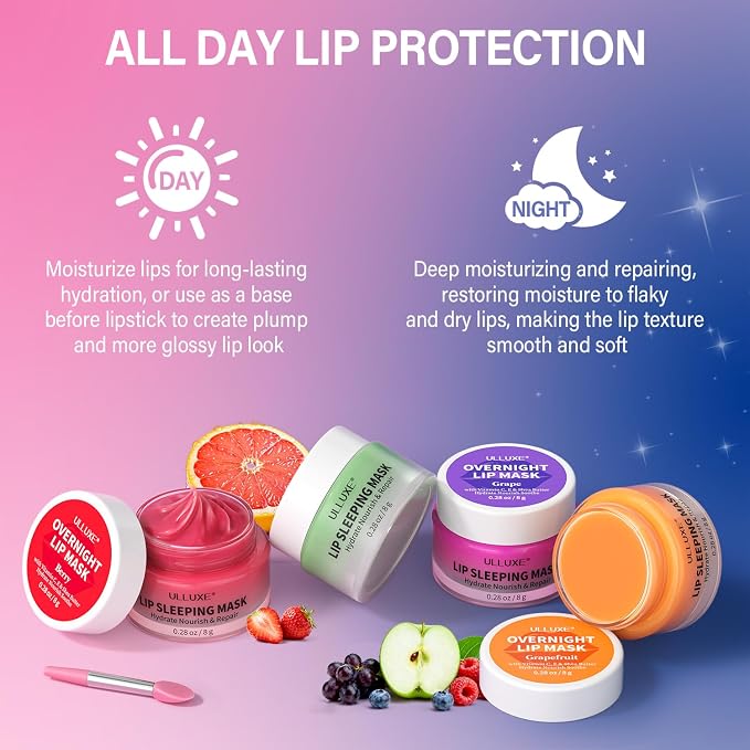 Lip Mask Set 4 Pcs, Mothers Day Gifts - Image 8