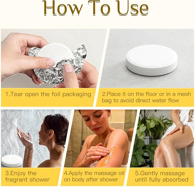 Pjordo Shower Steamers Aromatherapy, Mothers Day Gifts - Image 8