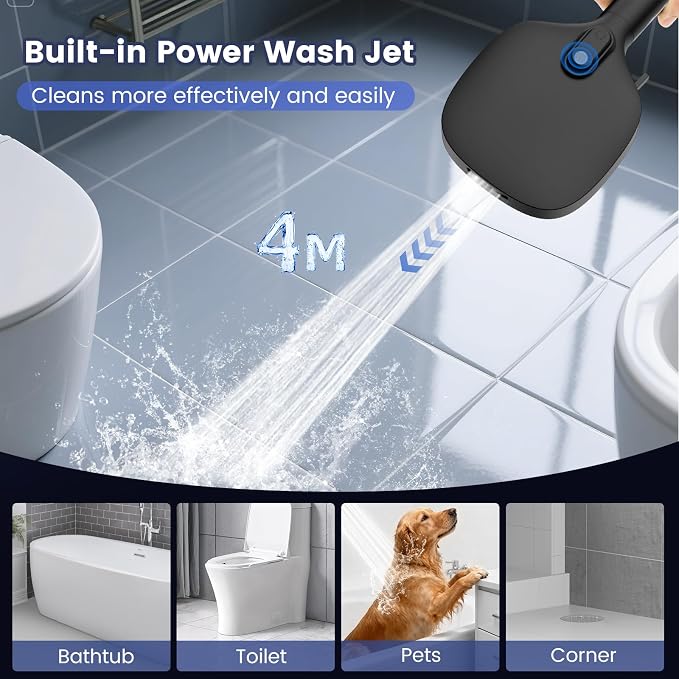 Filtered Shower Head with Handheld, High Pressure 7 Spray Showerhead with - Image 5