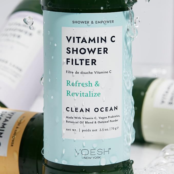 VOESH Vitamin C Shower Filter, Clean Ocean, Shower Aromatherapy, Water Purifier - Image 3