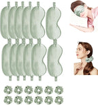 24Pcs Satin Eye Mask Silk Sleep Masks Silky Eyes Cover Blackout Blindfold - Image 4