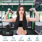 BOGI Microfiber Travel Sports Towel-Quick Dry Soft Lightweight Absorbent Compact - Image 4