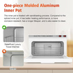 Towel Warmer Cabinet, 16L Professional Hot Towel Warmer Heating Use - Image 2