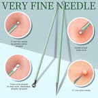 Teenitor 7 Pcs Surgical Grade Blackhead Remover Tools and Pimple Popper Tool Kit - Image 5