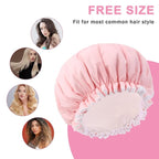 Reusable Shower Caps for Women - Image 3