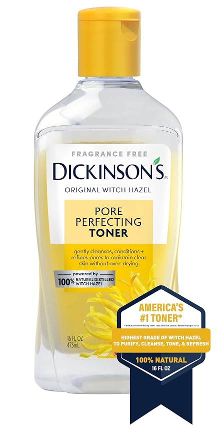 Dickinson's Original Witch Hazel Pore Perfecting Toner | 100% Natural Distilled - Image 2