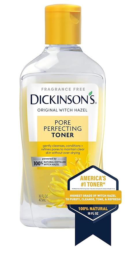 Dickinson's Original Witch Hazel Pore Perfecting Toner | 100% Natural Distilled - Image 2