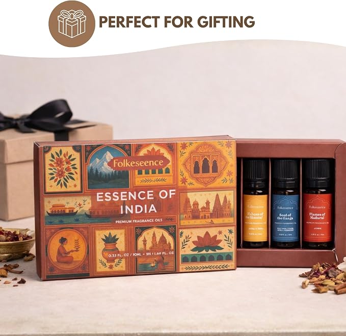Folkulture Essence of India Essential Oils Set - Image 6