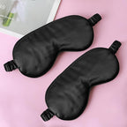 2 Pack Sleep Mask Silk Eye Mask Cover - Image 7
