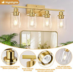 Indoi 4-Light Vanity Lights - Image 4