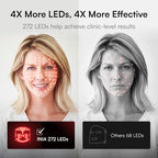 INIA Red Light Therapy Mask for Face, Glow Wireless LED Face Mask Light Therapy - Image 4