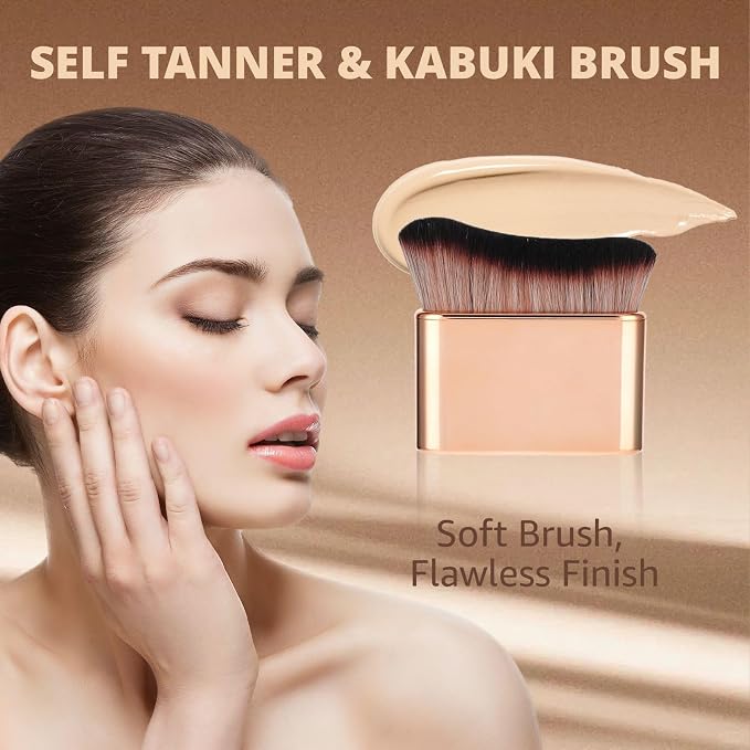 Professional Kabuki Foundation Brush - Image 2