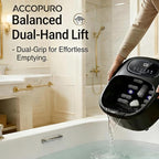 Foot Soaking Tub with Ozone UV, Foot Spa Bath Massager with Heat and Bubbles - Image 6