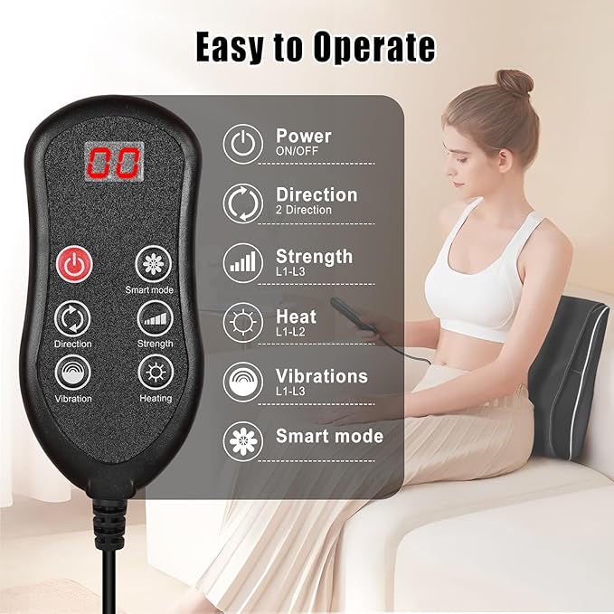 Shiatsu Neck and Back Massager - Image 4