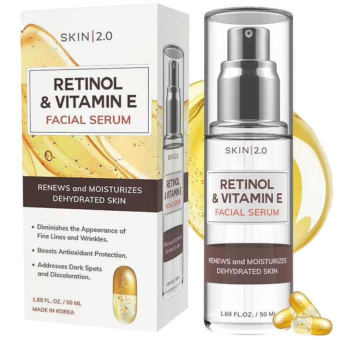 Skin 2.0 Retinol & Vitamin E Face Serum by Skin20