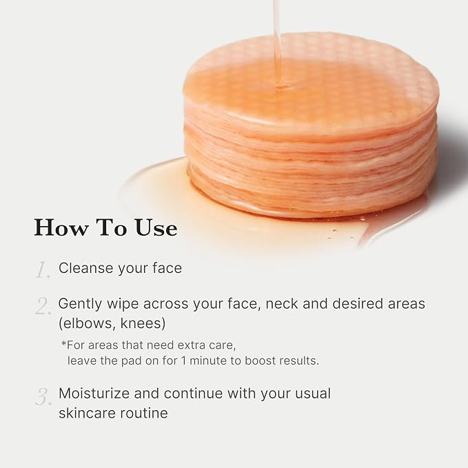 medicube Toner Pads Red Succinic Acid Panthenol Facial Peeling Pad | - Image 5
