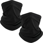 TICONN Neck Gaiter Face Cover Scarf, Neck Warmer Breathable Sun & Wind-proof by TICONN
