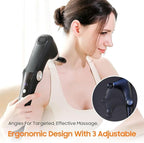 Massage Gun with 10 Replacement Heads, Massage Gun with Heat, Back Massager - Image 6