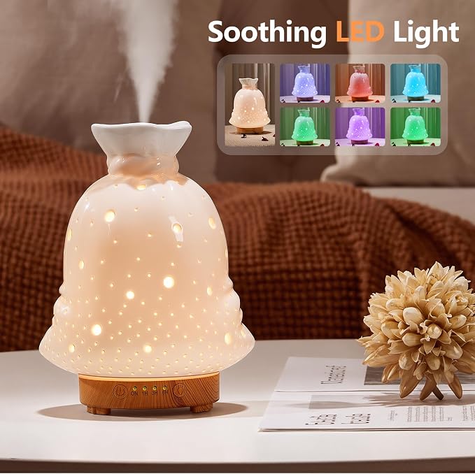 160ML Ceramic Diffuser for Essential Oils Lucky Bag Aromatherapy Diffuser - Image 3