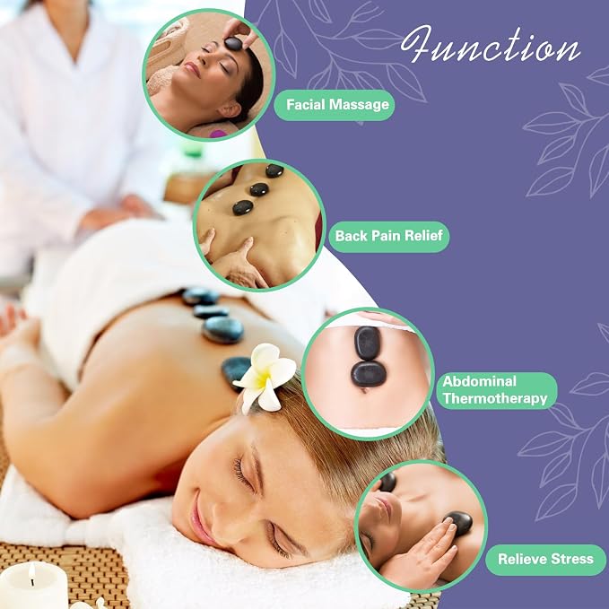 AICNLY Hot Stones Massage Set - Image 5