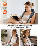 Neck Massager with Heat : Cordless Shoulder and Neck Massager - Image 6